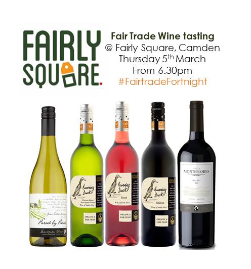 Ehrmannswines's tweet photo. We are looking forward to hosting a #wine tasting at @FairlySq #Camden for #FairtradeFortnight - tomorrow from 6.30pm http://t.co/mJvq9BsQtB