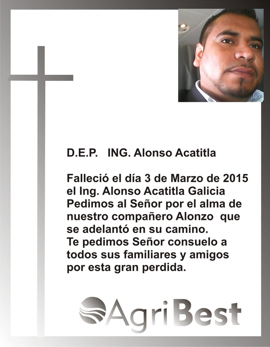 Q.D.E.P. ING ALONSO ACATITLA GALICIA.