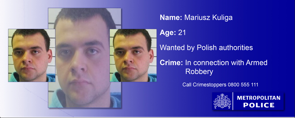 metpoliceuk's tweet photo. Can you help? Wanted in #Poland. Believed in #Newham #Barking #Dagenham or #Essex #OpSunfire http://t.co/t7eWduJrG7 http://t.co/DMHxMIxMyA