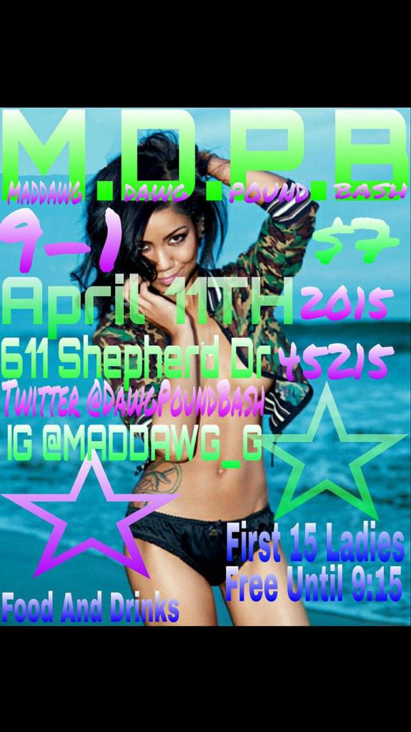 david4ballout's tweet photo. @DawgPoundBash make Sure yall there http://t.co/8jHCKMrWLl