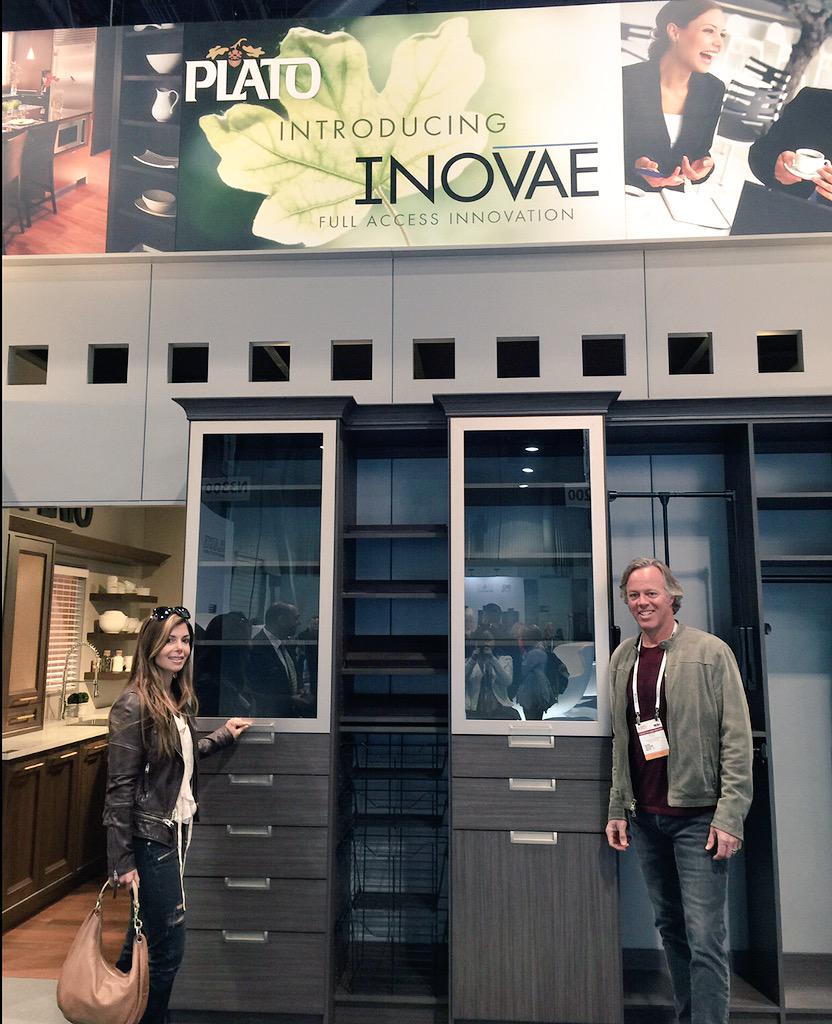 Scott_Yancey's tweet image. Who do U think keeps a cleaner, organized closet? Me or Amie? #GOLIATHCOMPANY #PlatoWoodwork #KBIS2015