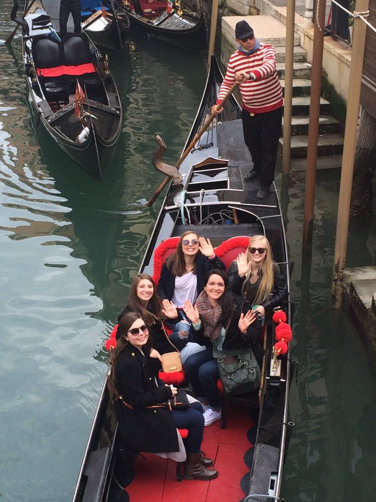 Karch_SBS's tweet photo. On a Gondola ride in Venice #sbsinterim #serenade #didntfallin http://t.co/8jIYnl9XqD