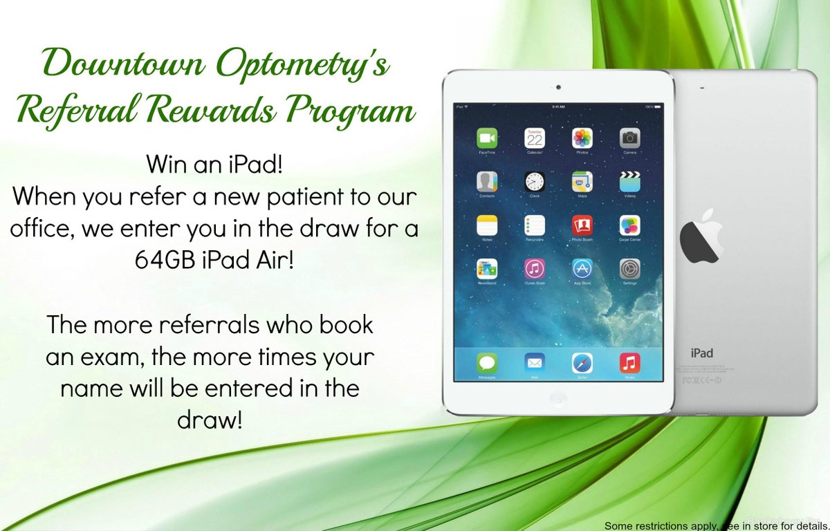 Want to win an iPad?