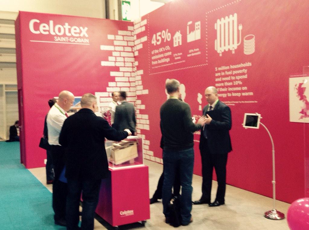FuturebuildNow's tweet photo. Come and meet the @Celotex team for assistance with your projects in the North arena #Ecobuild http://t.co/HNZzYXazKe