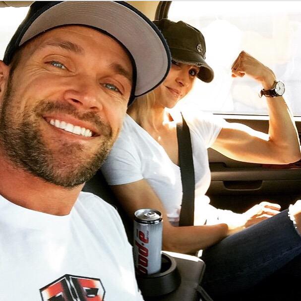 baileyandcole's tweet photo. Chris and Heidi drinking their #BodeBuild for the day! http://t.co/iJoeX62uuC