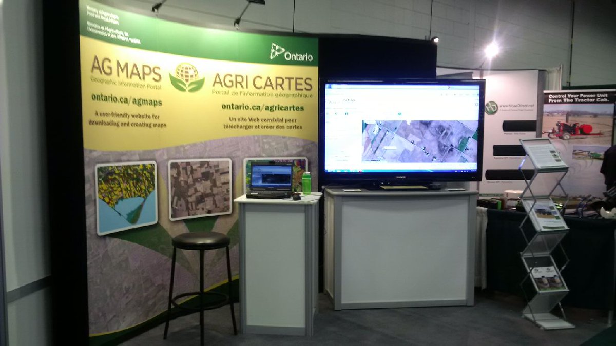 janicewright70's tweet photo. Get info on your farm by using @atOMAFRA #agmaps at #LDNFarmShow #ontag http://t.co/sUoVX7HANd