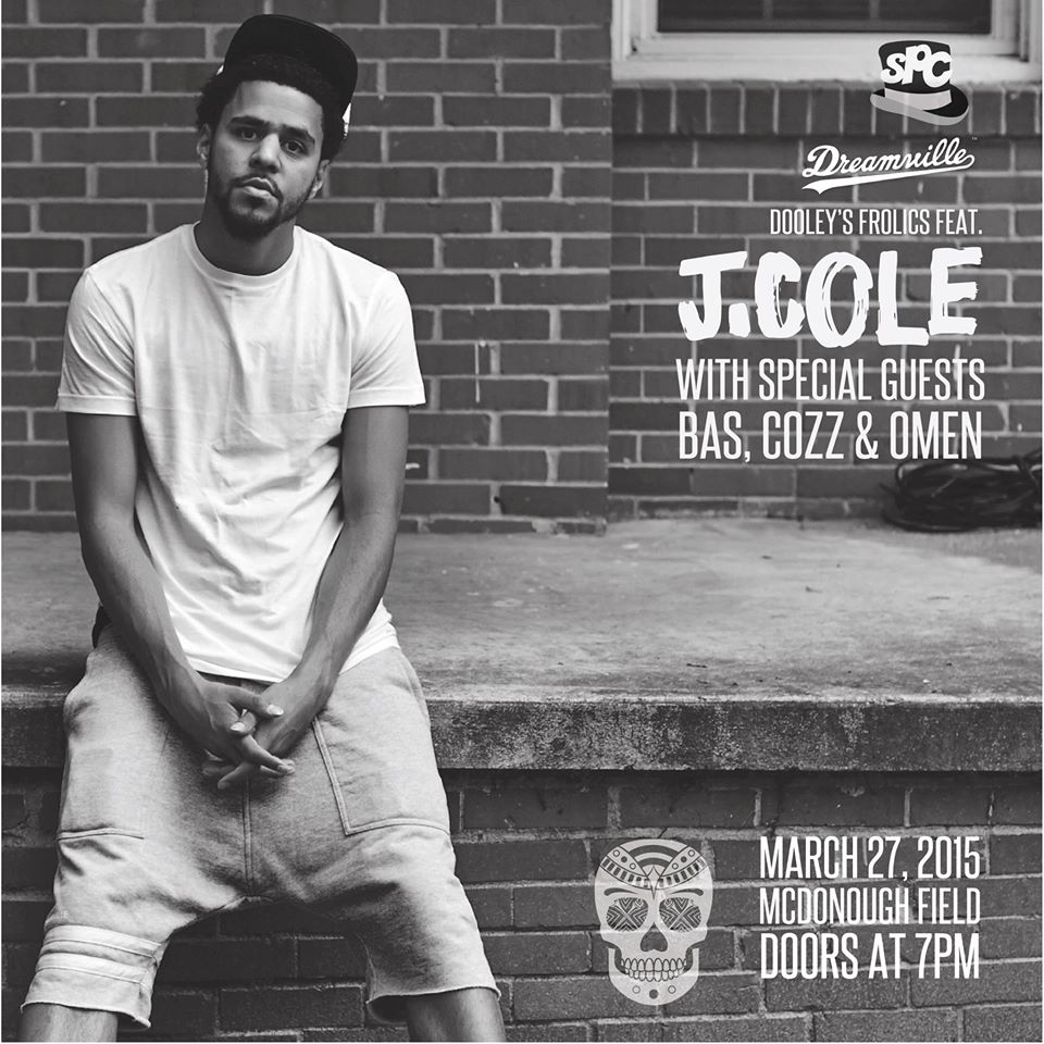 EmoryUniversity's tweet photo. Hip-hop artist @JColeNC is headlining #DooleysWeek 2015, thanks to @EmorySPC! Who's pumped? #ColeWorld #DooleysIsland http://t.co/xOvZTgDHtP