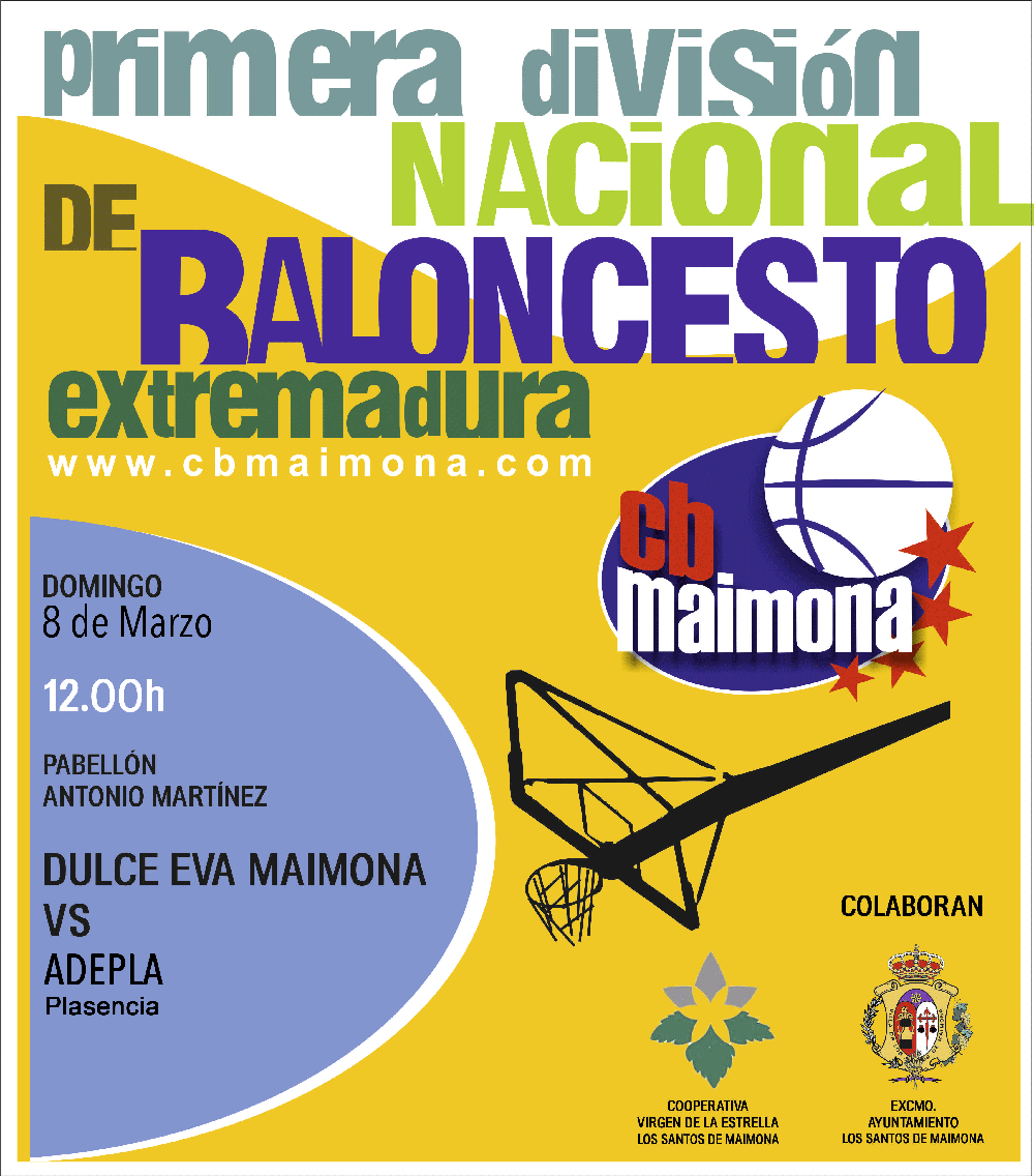 cbmaimona's tweet photo. ESTE DOMINGO (12H) NO HAY FÚTBOL,ASÍ QUE TODO EL MUNDO AL BASKET,A POR LA 3ª VICTORIA CONSECUTIVA! http://t.co/0W8TrHCTeG