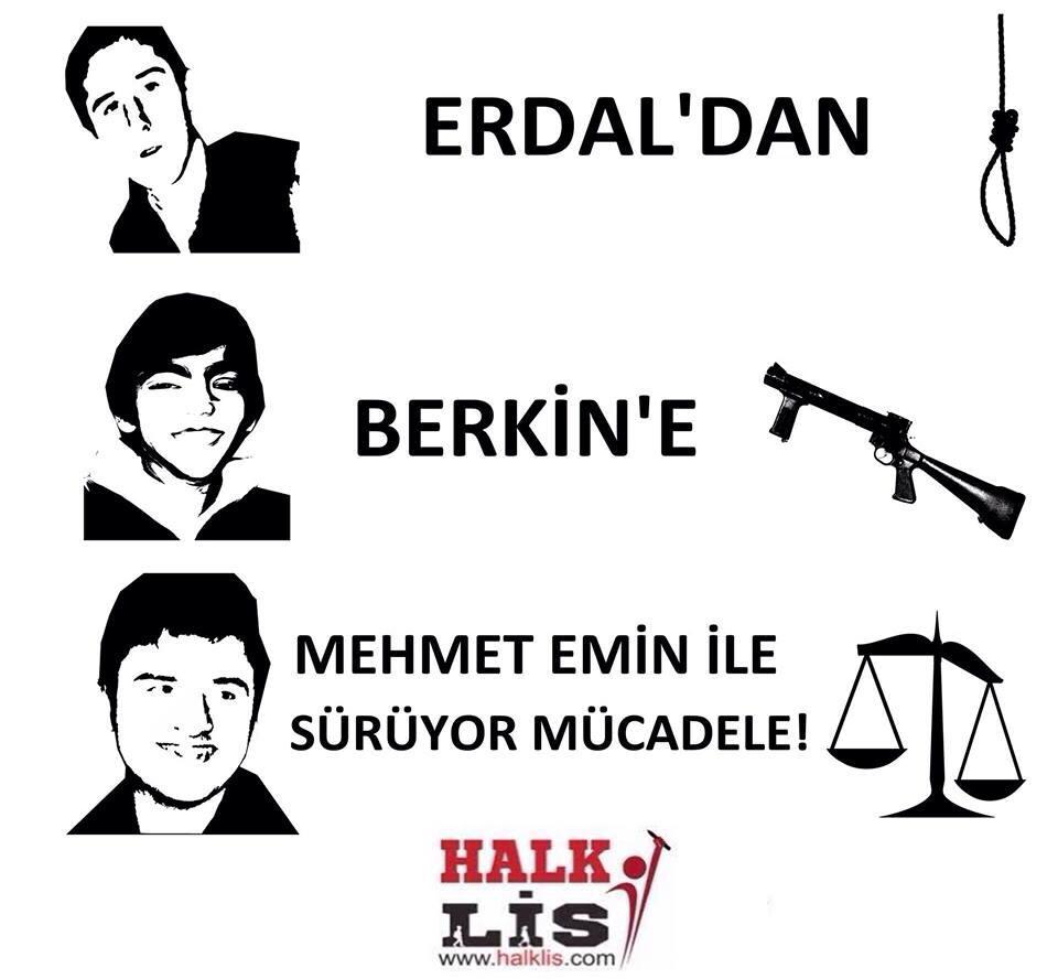 Mehmet Emin Altunses için! #6MarttaKonyaAdliyesine