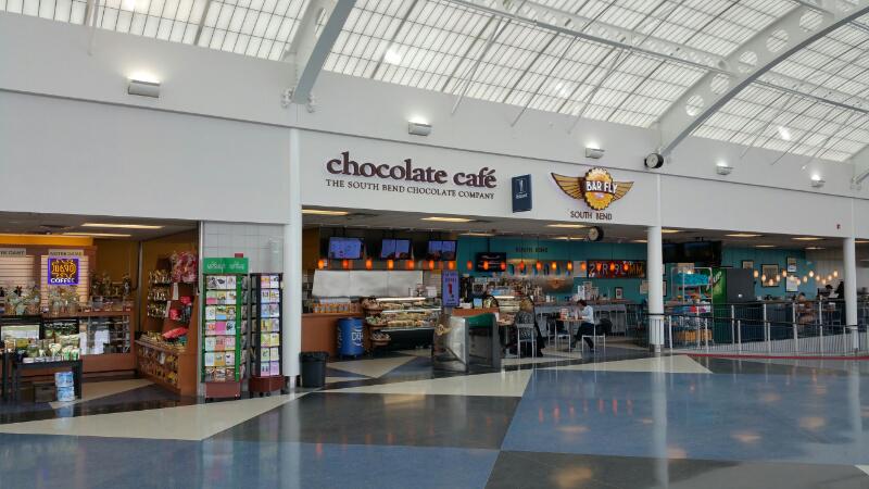 EyeOfTheFlyer's tweet photo. Outstanding @SBNairport that and @SBChocolate another reason to arrive early #SBN http://t.co/9wj0lzBW7G