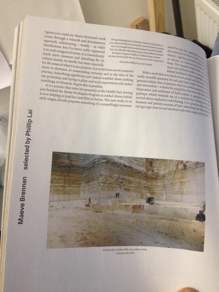 TheIJV's tweet photo. Maeve Brennan in @ArtReview_ Future Greats! http://t.co/ZeOUP57dVj