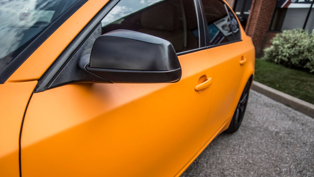 gtacarwrap's tweet photo. BMW 5Series #transform from #white to #matteorange #3M #vinylwrap #carwrap #jobedoneright #gtacarwrap #vehiclewrap http://t.co/pgZfo8DHzE