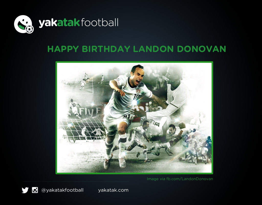 Landon Donovan for the - 157 Caps
- 57 Goals
- 58 Assists 

Happy Birthday, Landon. 