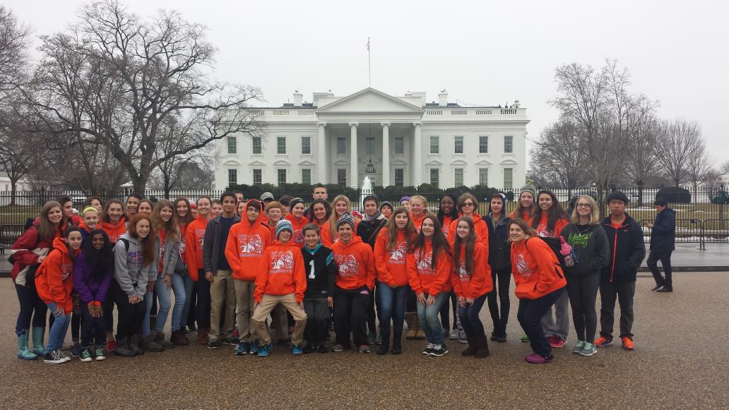 Bus 6 at the White House! @dcmavs2015 #mavsindc