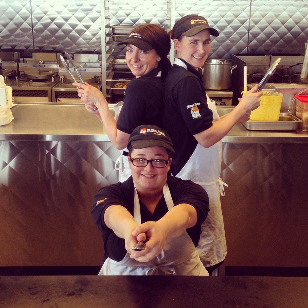 PulpDetroit's tweet photo. Don't mess with Chicken Shack's Angels! #clientshoot #wcw http://t.co/eGl4l4TA45
