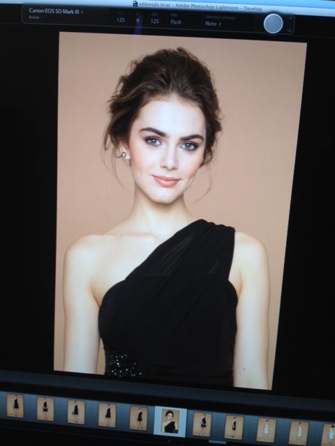 JGideonBeauty's tweet photo. Anja for @LeChateauStyle Photo @RayanAyash, #makeup #hair #jackiegideon,  @langmanagement Anja with Supreme New York http://t.co/quTKpgVeWI