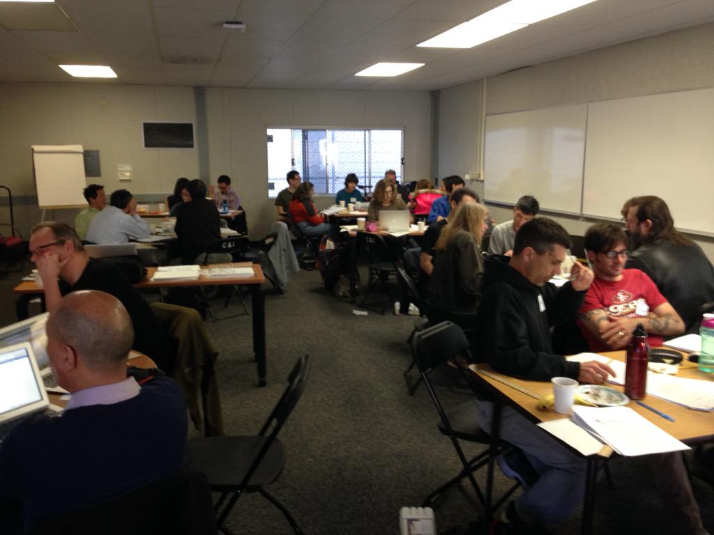 SFUSDMath's tweet image. High school math teachers collaborating around statistics. #TinkerPlots #Desmos