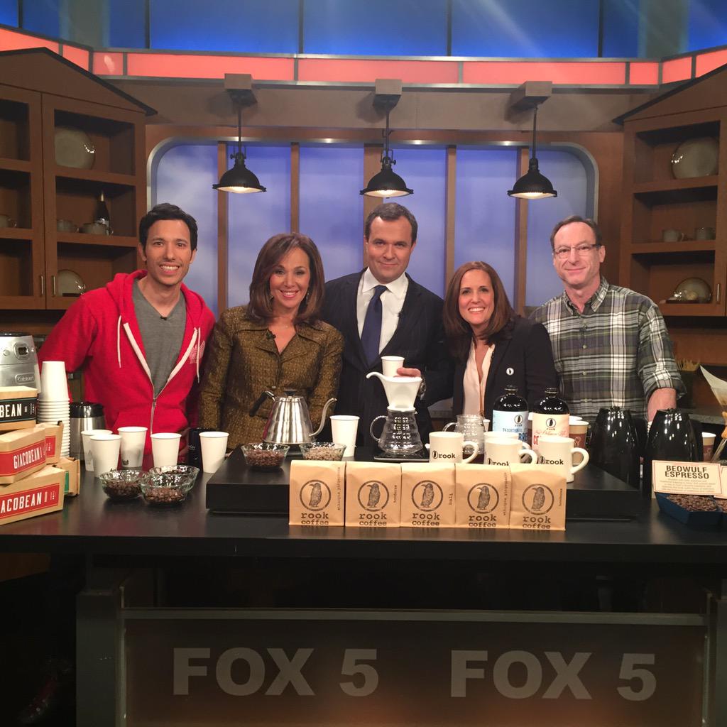#GDNY crew special thanks for the op to showcase Giacobean coffee.  Isn't that the coffee guy.