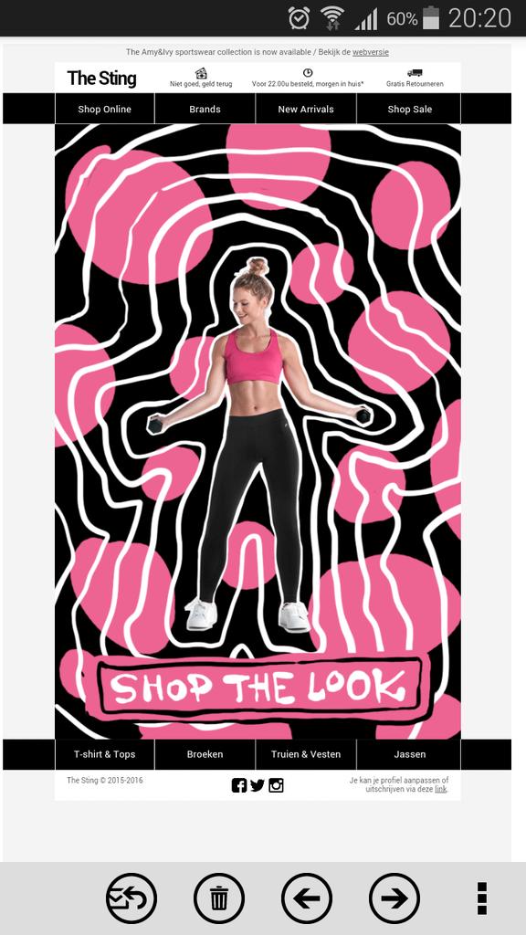 Joehoee als je lid bent van de nieuwsbrief van @TheStingNetwork zit ik vandaag in je inbox:-)