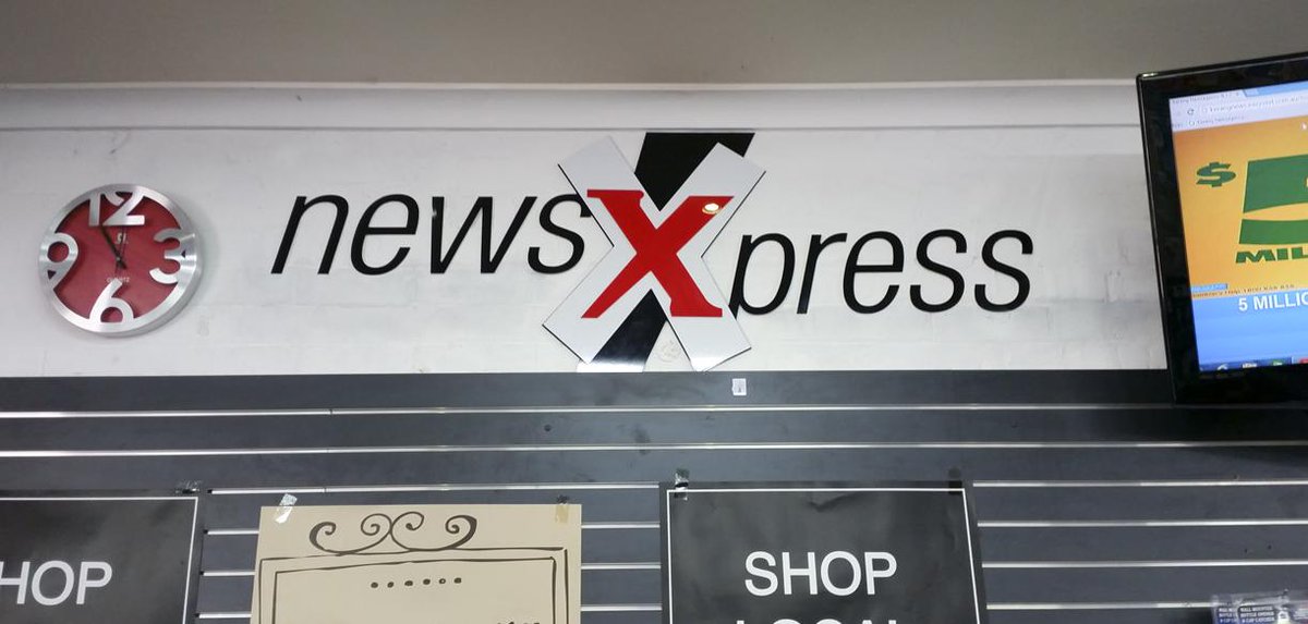 Our friends at NewsXpress Kerang had their new 3D signage installed yesterday.
