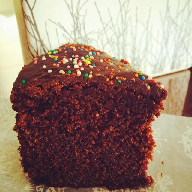 Sometimes all you need in life is a slice of #homemade #chocolate #cake.