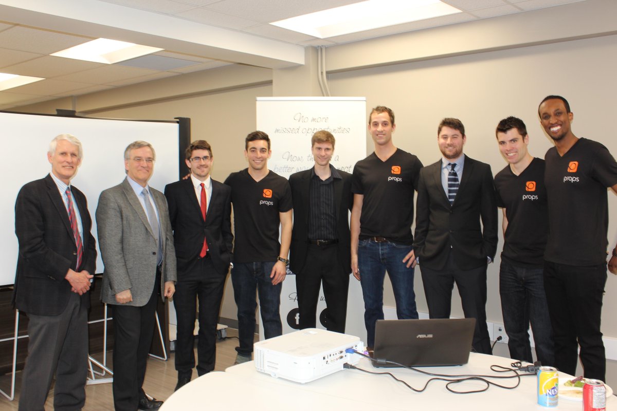 More great news on a GREAT afternoon! BIG things to come from the <a href="/thepropsapp/">Props</a> team! 
obj.ca/Technology/201…
