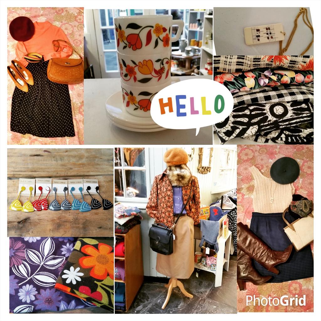 So I think I should eat my tea. It's been lovely #vintagefindhour. Be sure to pop in &amp; say hello if your in Bristol