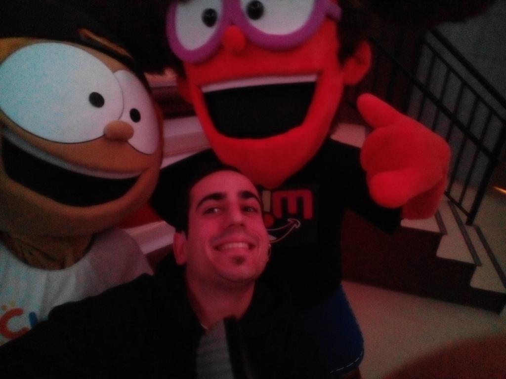 dxtmarias's tweet image. Primer selfie de PIM con #Campusito @Javimarquinez #PIM15