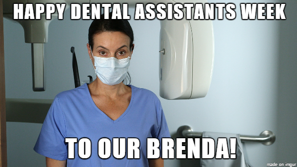 drpaddingtondds's tweet image. Happy Dental Assistants week to Langford's very own, Brenda. #talkative #dentalassistantsweek @womcomedyshow