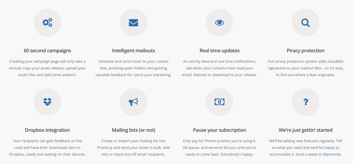 Learn how <a href="/promoly/">Promoly</a> can get your music to the people that really matter. >>> bit.ly/1zaeLo0 <<<