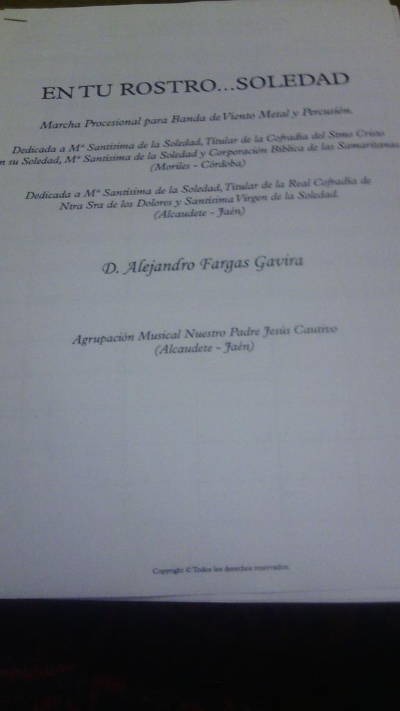 AM_Cautivo's tweet photo. Hoy hemos recibido el guión de la que será nuestra próxima marcha propia #EntuRostro... soledad de @alejandrofargas http://t.co/fnFZPNOTLW