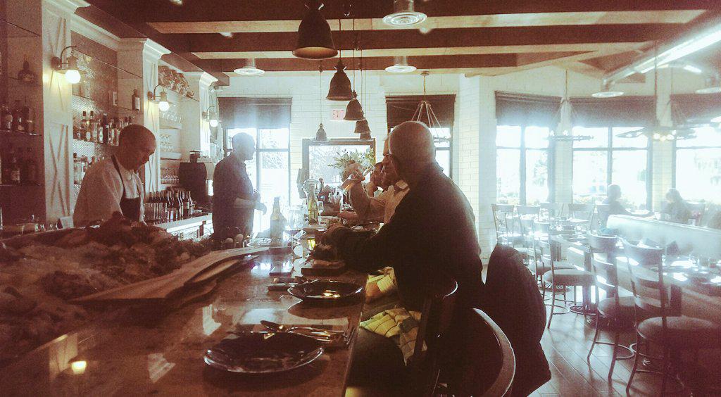 MitchCarefoot's tweet photo. Great 1at experience @PilgrimandPearl Service, Food, Decor, Music, Drink List:10. 
A must visit #Kelowna #Foodie http://t.co/Hw46frQFJK