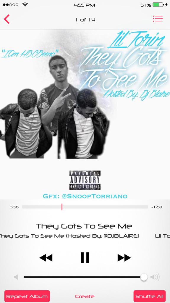 DJBLAIRE's tweet photo. #TheyGotsToSeeMe Drop Tomorrow 🔥🔥🔥 @lilTorin 💪 http://t.co/yE0jnu6wxL