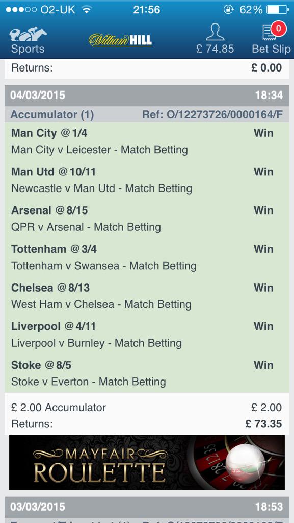 zakeryy's tweet photo. @FootyAccums 🙌👏 http://t.co/tH2AWEq1js