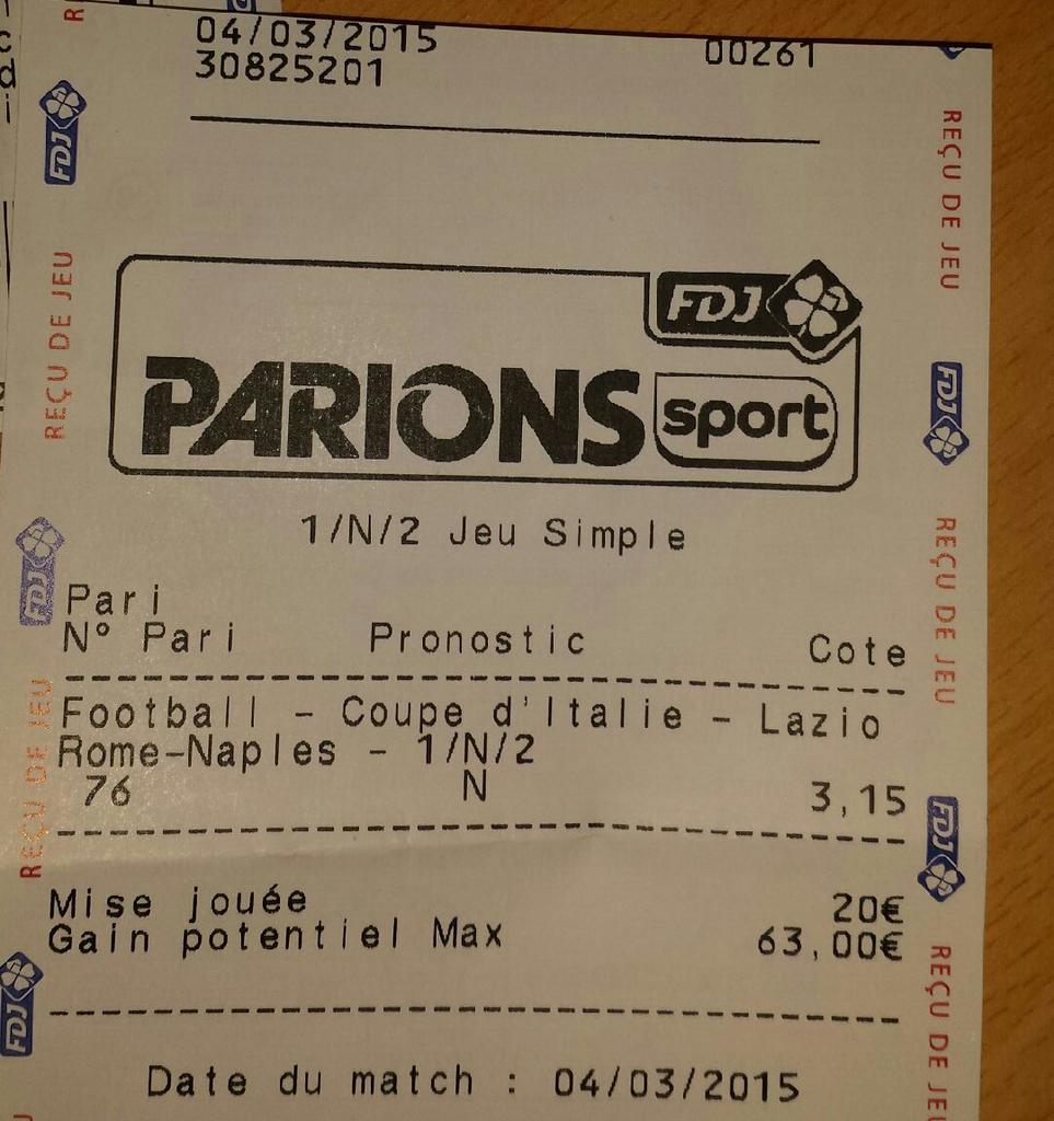 EL_tomat0's tweet image. Merci a @Matchfxd100 qui ma prédit ce magnifique nul je vous invite a le suivre c'est sans arnaque #ParionsSport