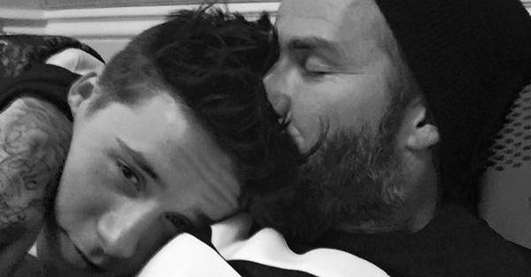 David Beckham shared a supercute birthday message for Brooklyn Beckham!  