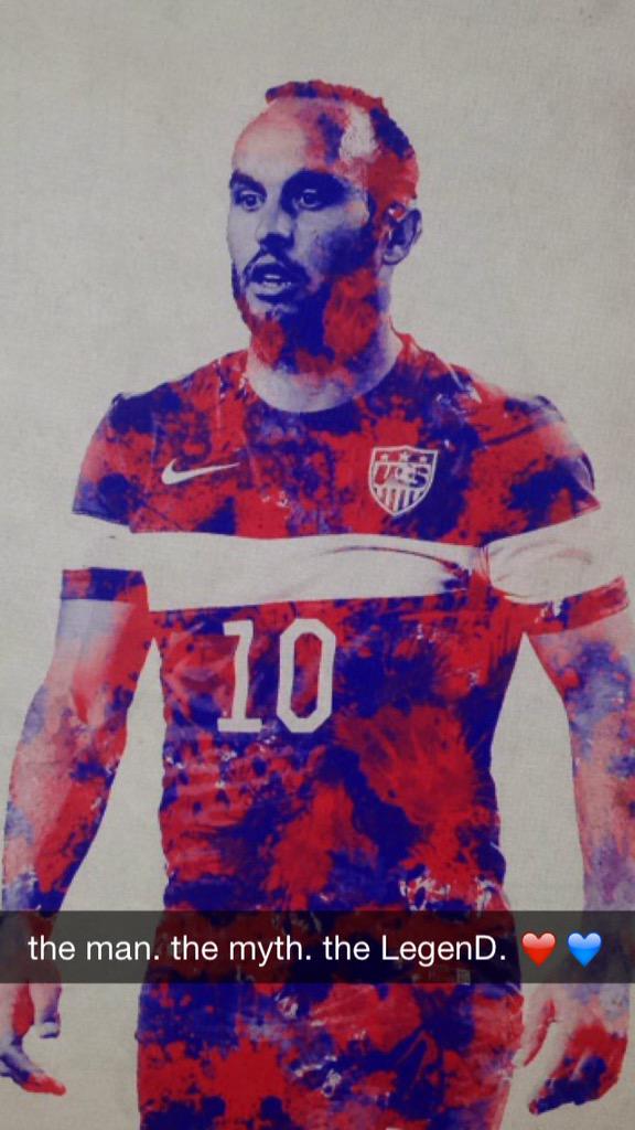 Happy birthday to: the man. the myth. the legend. Landon Donovan.  I love you Landon  HBD! 