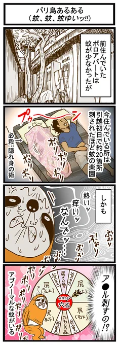 ブログ更新しました☆ 南国どぅる～ん日記 : バリ島あるある(蚊、蚊、蚊ゆいッ!!) http://t.co/XTY2NmJ9F4 