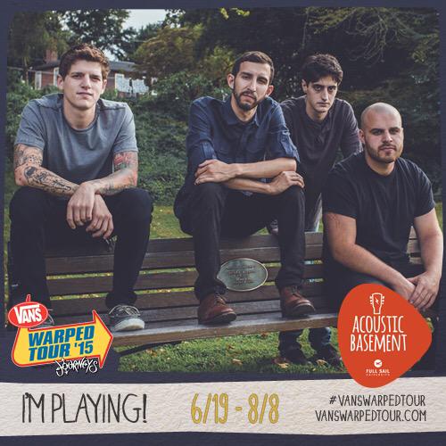 Transitma's tweet photo. We will also be playing the Acoustic Basement Tent this summer on ALL @VansWarpedTour dates. Come party with us. http://t.co/zEDjjSssOB