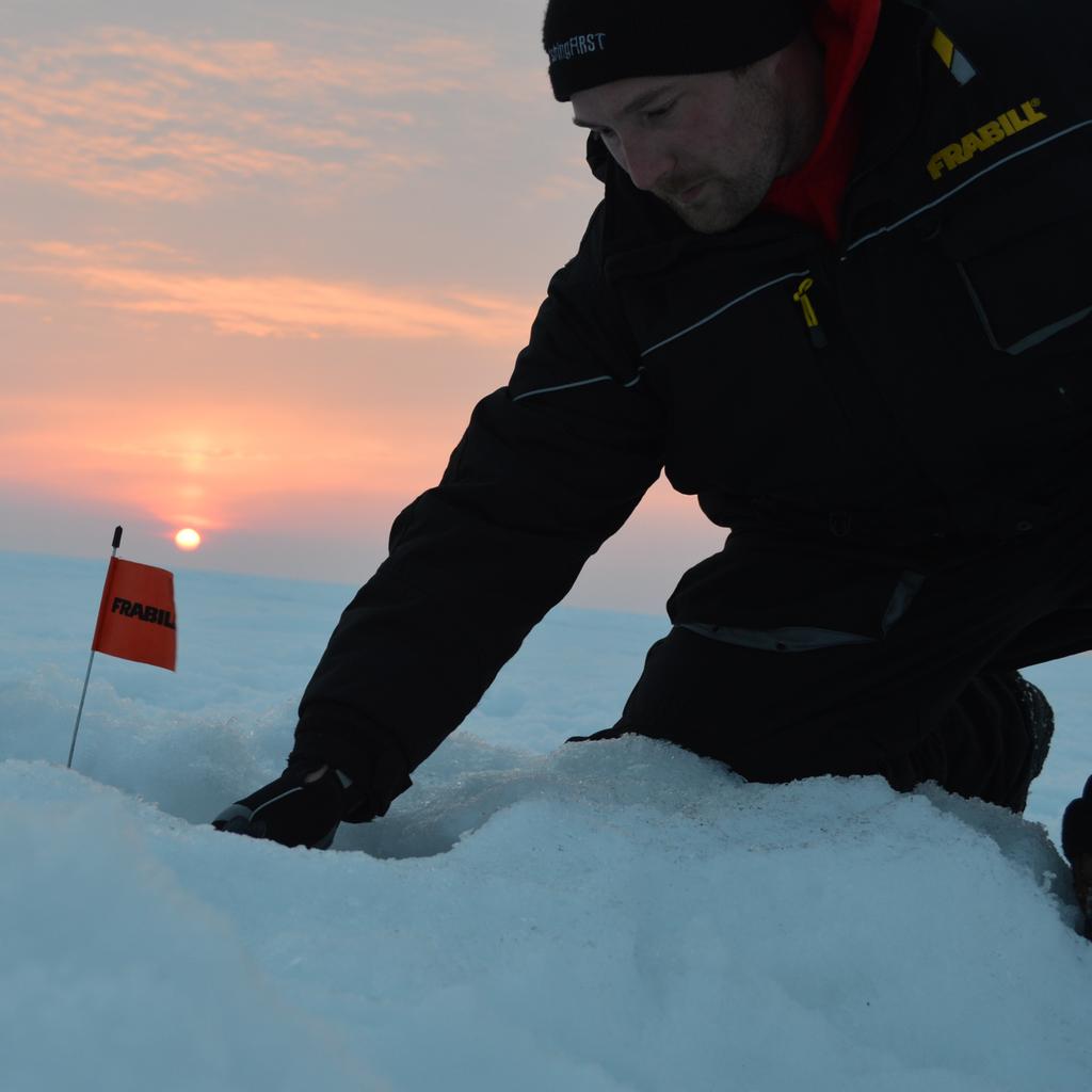 No place we would rather be!  Most don't understand.  #frabill #icefishing