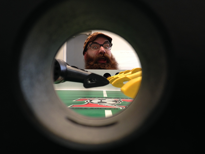 Peek-a-BOOYA #UtahBizGames #FoosballTournament #BeThere #BeardoWeirdo #BeardGameStrong