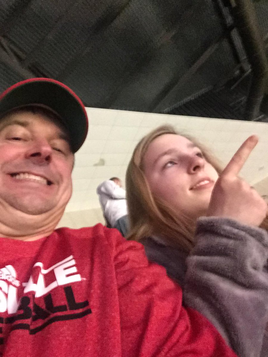 We braved the snow to see our Cards take the luck out of the Irish!  #L1C4 #cards