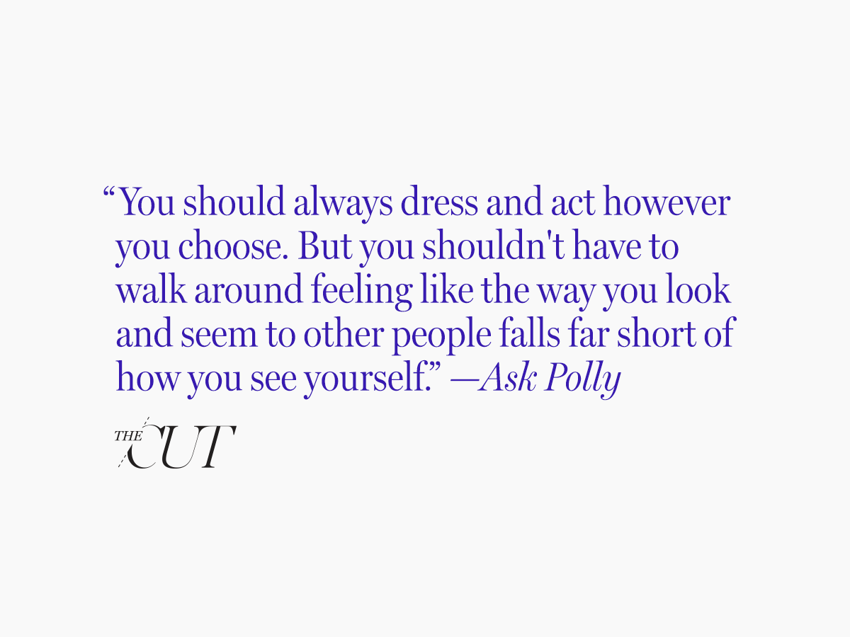 NYMag's tweet photo. Ask Polly: "How do I act normal?" http://t.co/NHnVZwTKXc http://t.co/jPzdVqcxgY