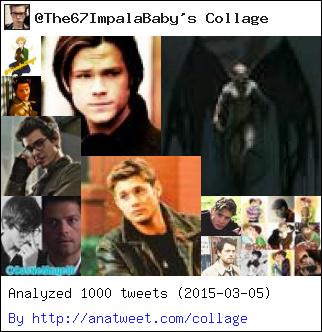 [My Twt Collage] @Broken_DeanW <a href="/dean_jelly/">Dean.Dean Winchester</a> <a href="/Moose_Wifi/">Sam Winchester</a> @Nerdy_Spidey <a href="/CastielAngel0/">Castiel</a> via anatweet.com/collage