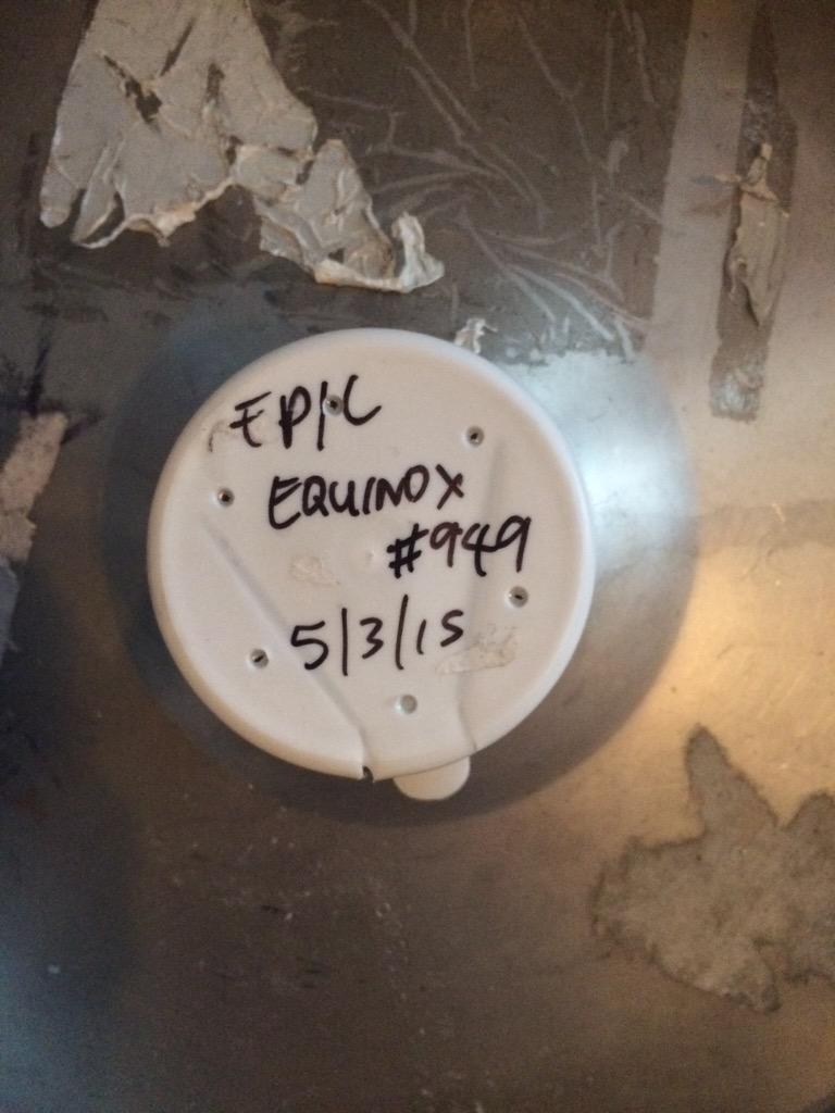 Freshest beer yet. You know it's good when <a href="/EpicBeer/">Epic Beer</a> are having the first taste with you!!!