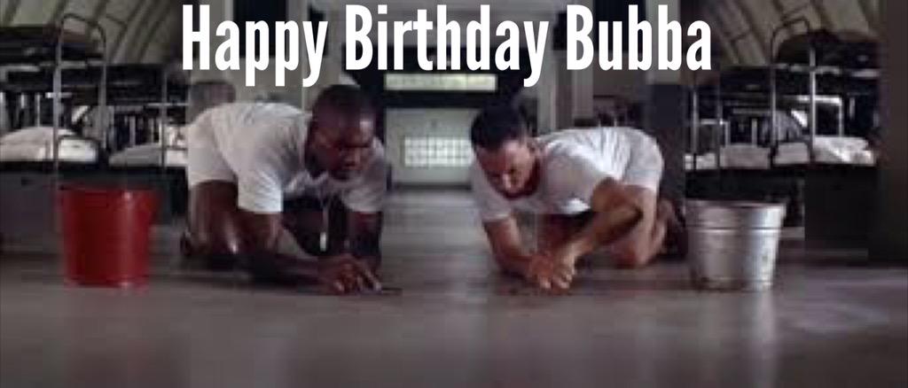 Happy bubba-birthday Mykelti Williamson. 
