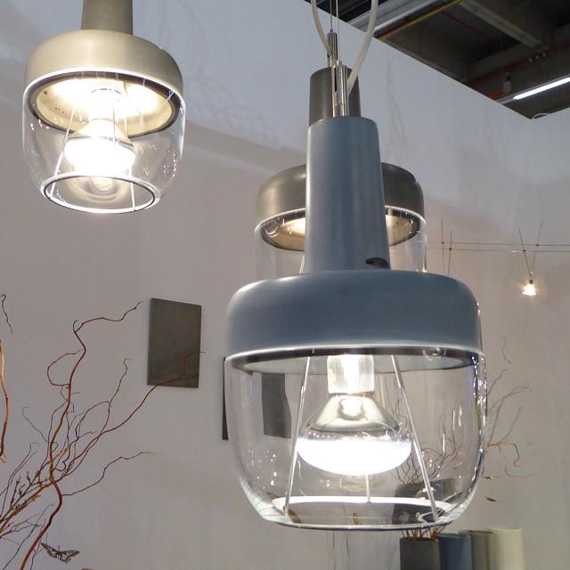 carmennatschke's tweet photo. Concrete and glass light pendants. @ambientef #ambiente15 #blogtourambiente #modern design http://t.co/qMeMuAEH2n http://t.co/znYh3cog4R