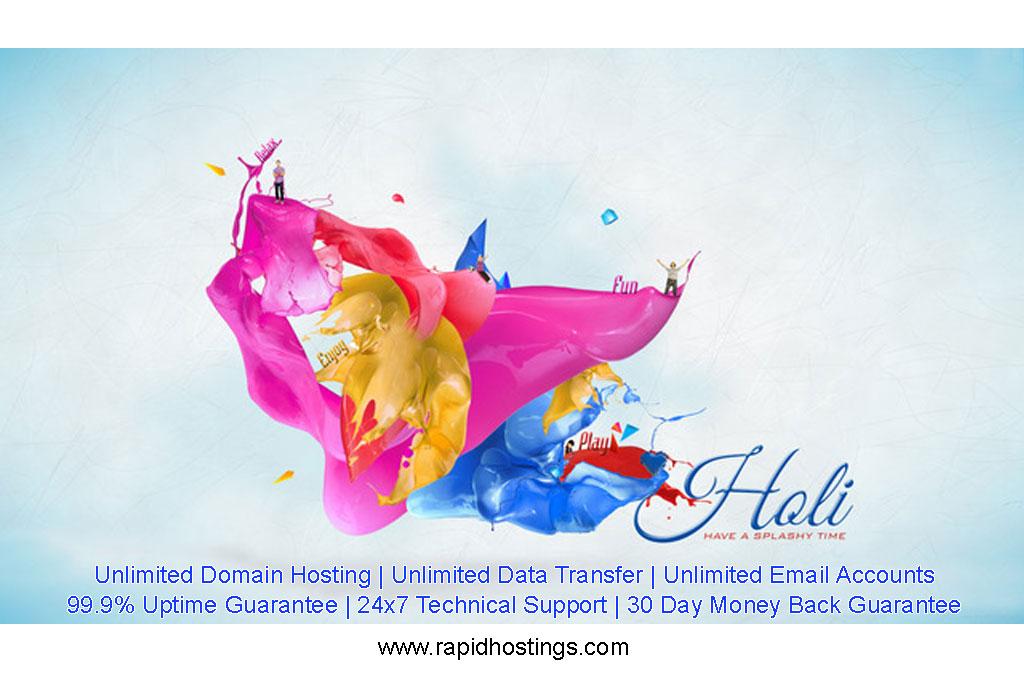 RapidHostings's tweet photo. Happy holi to all. May this holi be filled with lots of colour.
http://t.co/52Bi6dk5am http://t.co/NPa1htNdpy