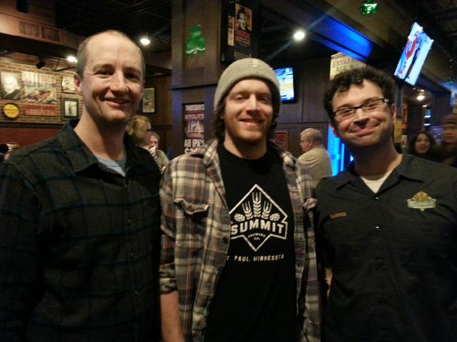 summitbeer's tweet photo. It's a brewunion! Good times w/ brewers past and present @StoutsPub #HopSilo @triviamafia about to take over! http://t.co/xCppsgPweS
