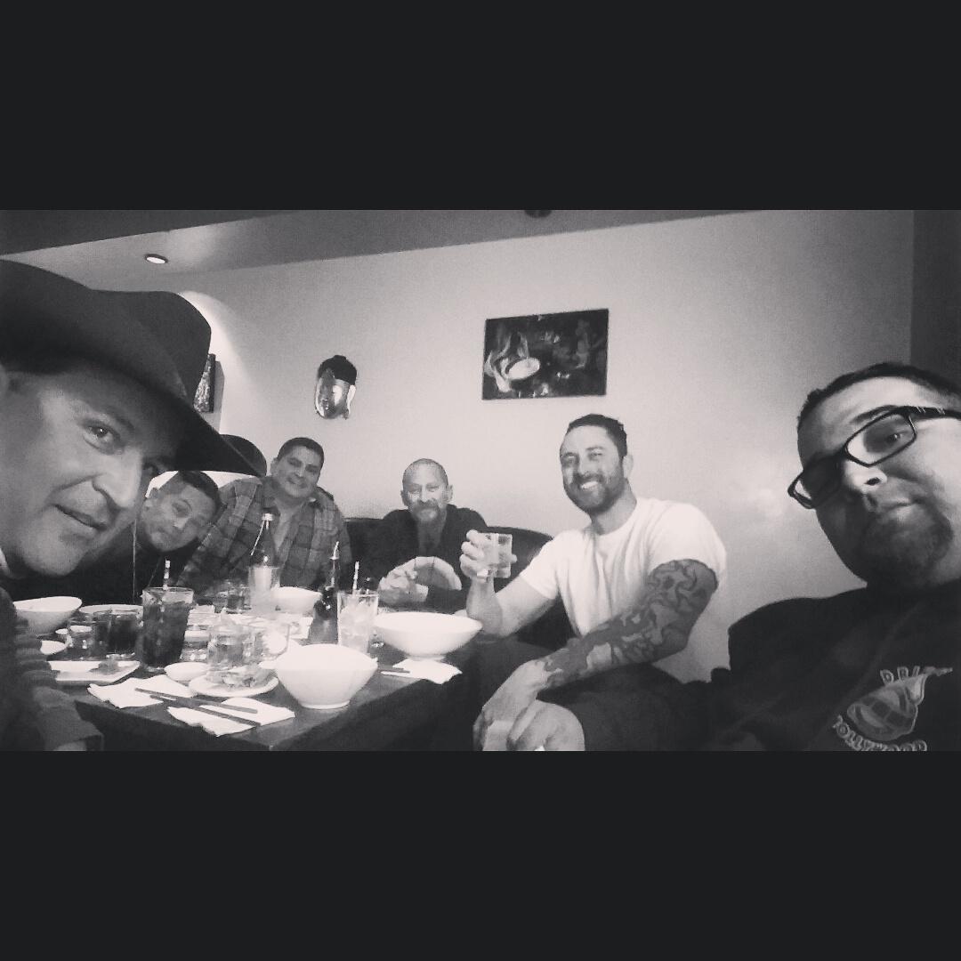 KrowKeeper's tweet image. Hangin with my peeps. #TheHatefulEightCrew #Local399